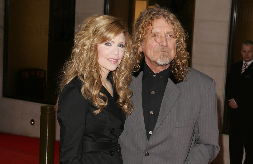 Robert Plant opens up about reuniting with Alison Krauss credit:Bang Showbiz