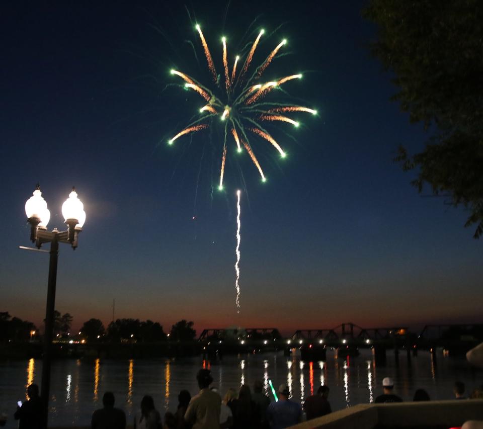 Fireworks will again light up the sky Saturday for the annual celebration of Independence Day.