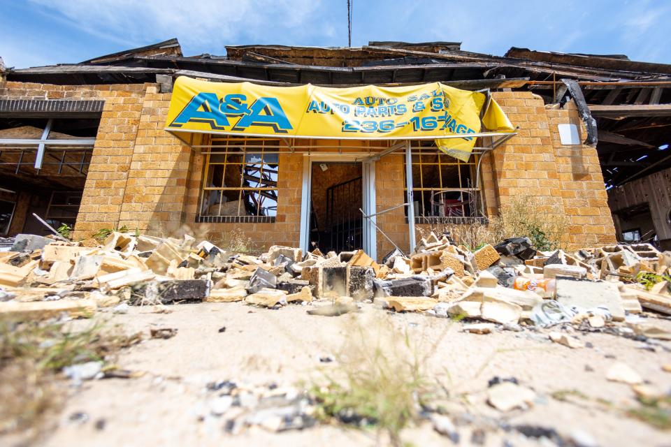 A&A Auto sits empty in Oklahoma City on Tuesday, July 25, 2023.