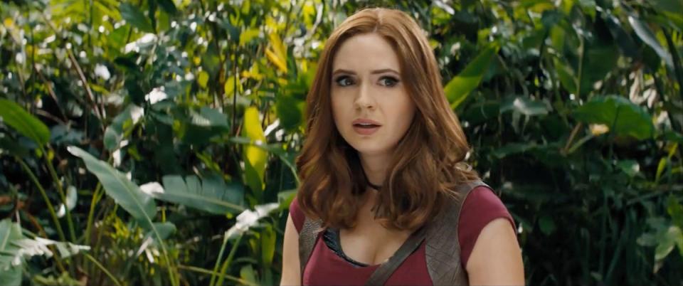 jumanji the next level, karen gillan