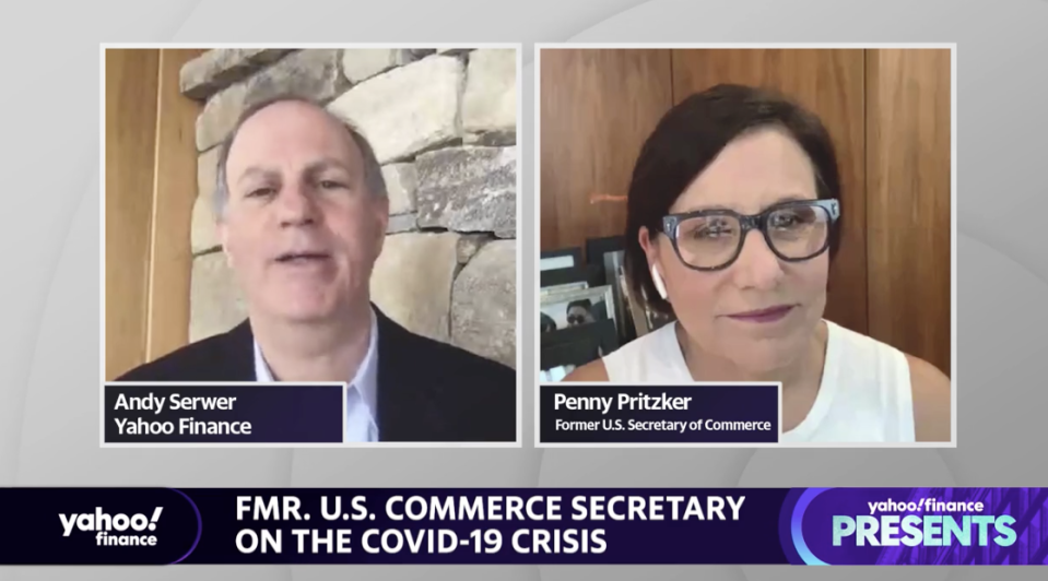 Penny Pritzker, former U.S. Secretary of Commerce, appears on "Yahoo Finance Presents." 