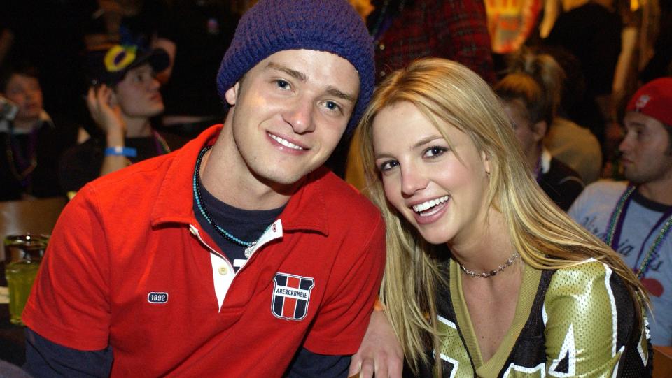 Justin Timberlake and Britney Spears, 2002