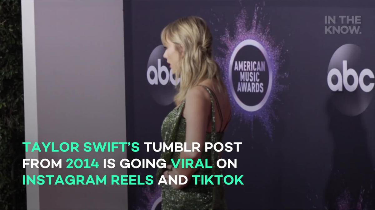 Taylor Swift Reenacts Viral 2014 Tumblr Post Gushing Over Fall