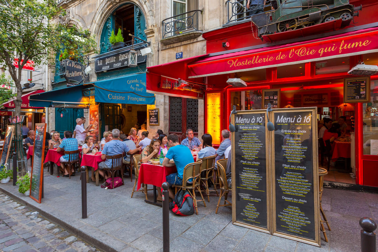 Parisian Restaurant in Latin Quarter, Paris, France Getty Images/Pawel Libera