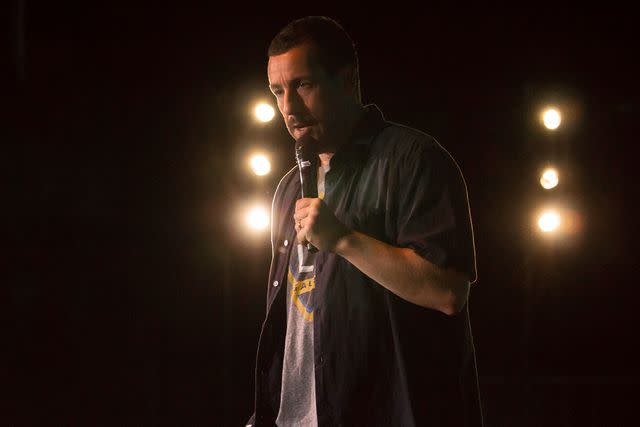 <p>Scott Yamano/Netflix </p> 'Adam Sandler: 100% Fresh'.