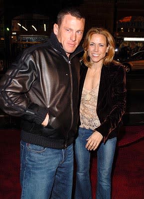 Sheryl Crow with Lance Armstrong at the LA premiere of Universal's Along Came Polly