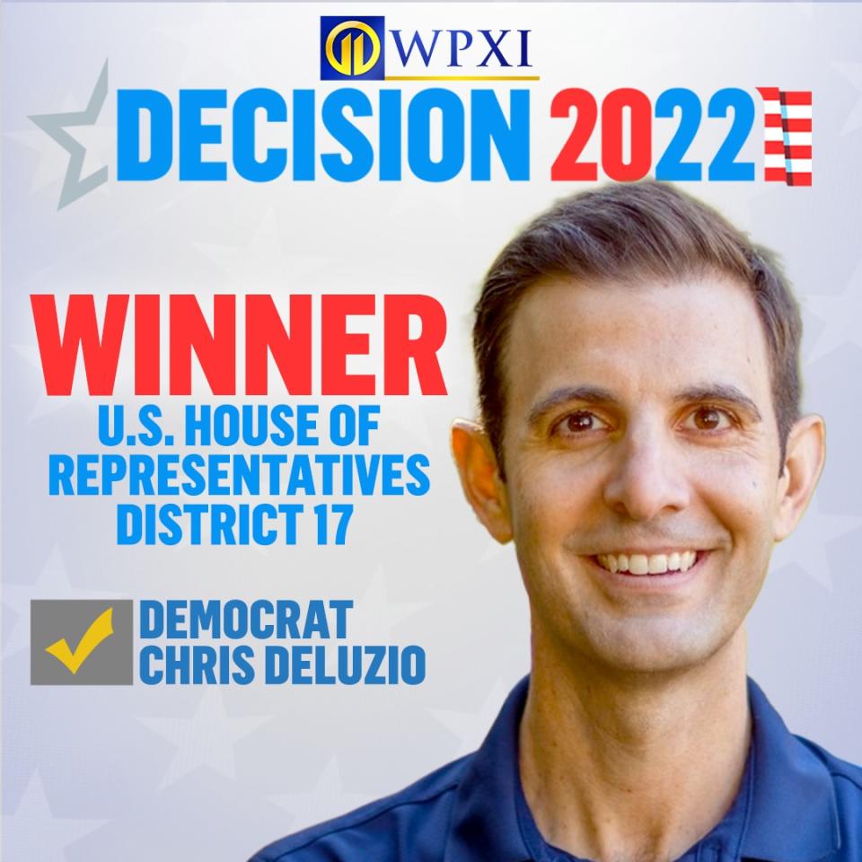 Chris Deluzio wins U.S. House of Representatives seat in District 17, NBC News projects