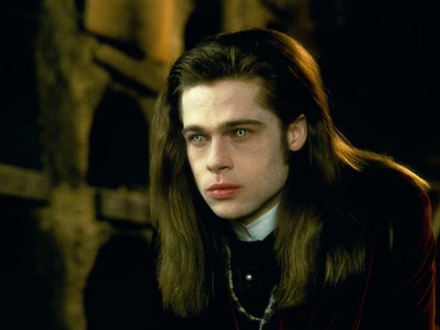 Brad Pitt on the set of Interview with the Vampire by Neil Jordan