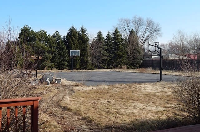 Let's hope this basketball court at Dwyane Wade's former Chicago home isn't a metaphor for his game. (MLS listing #09143713)