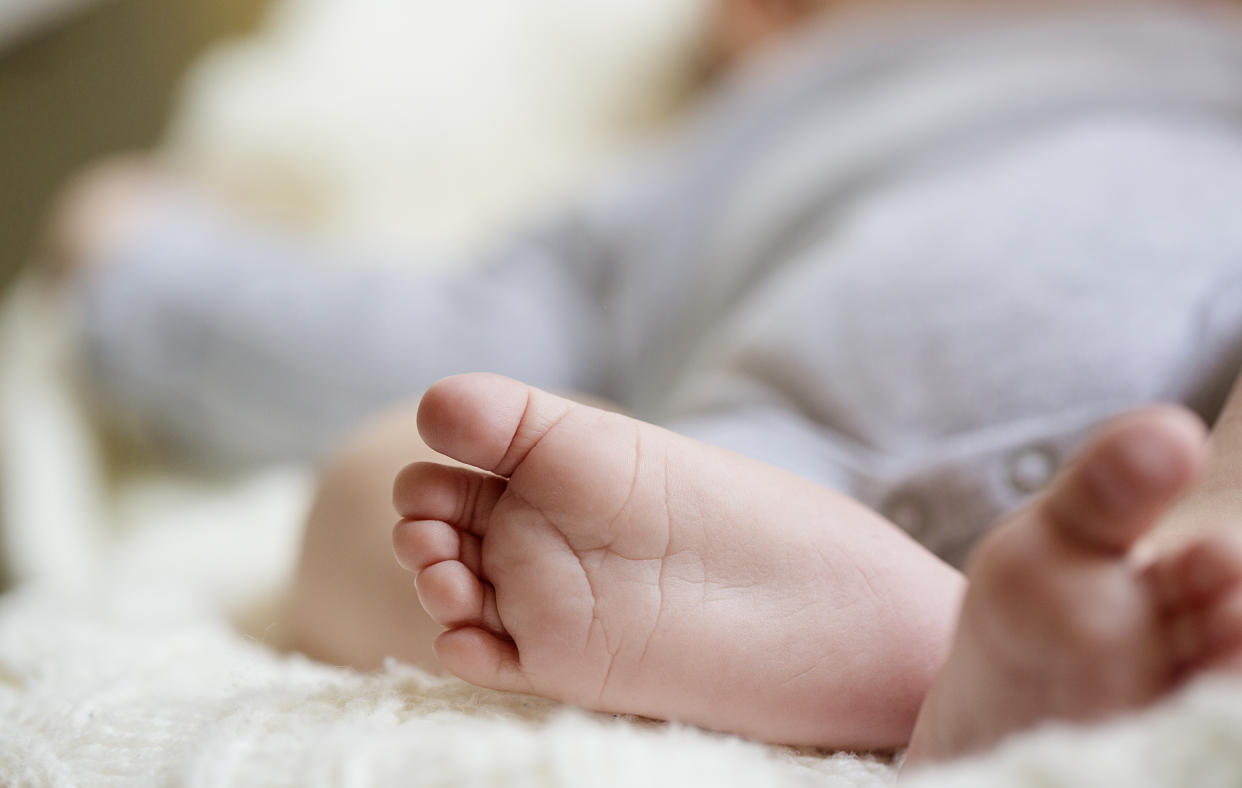 Parents have issued a warning after a kiss left their one-year-old daughter in hospital [Photo: Getty]