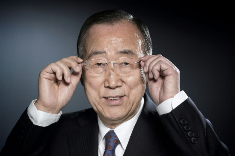 Ban Ki-moon, who like Annan spoke to AFP as part of The Elders group of senior statesmen and women, blasted Trump's climate stance as "politically short-sighted and misguided"