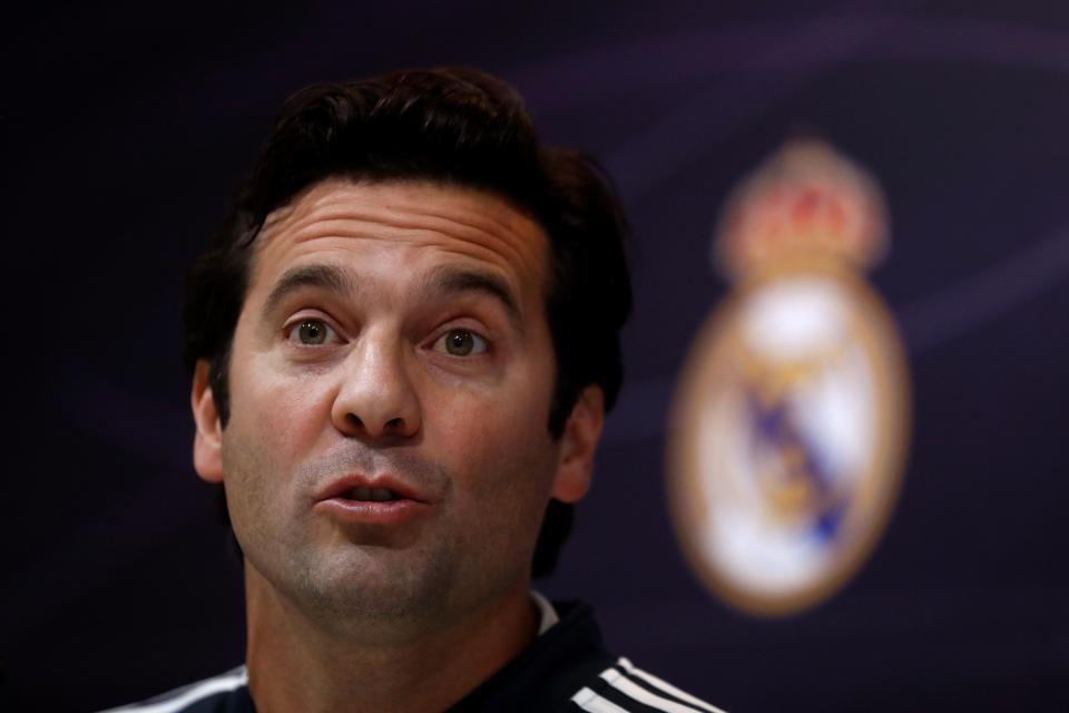 Santiago Solari is Real Madrid's interim manager.