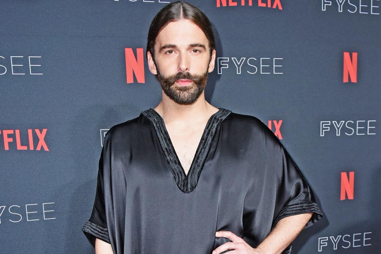 LOS ANGELES, CA - MAY 06: Jonathan Van Ness attends the Netflix FYSee Kick Off Party at Raleigh Studios on May 6, 2018 in Los Angeles, California. (Photo by Vivien Killilea/Getty Images for Netflix)