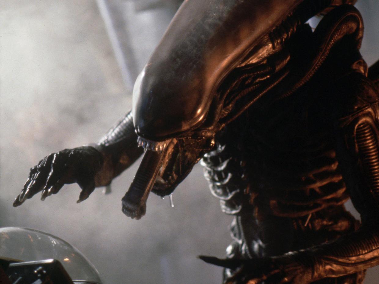 The Alien movies have followed the horrifying antics of the xenomorph across hundreds of years of human/alien history. (20th Century Studios/Alamy)