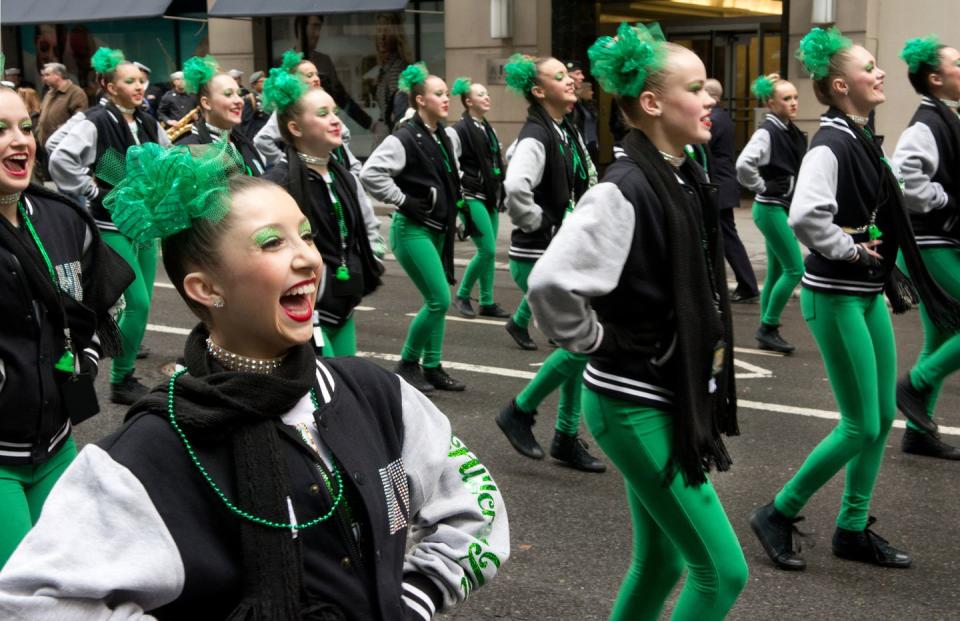 4) Go to a Saint Patrick's Day Parade