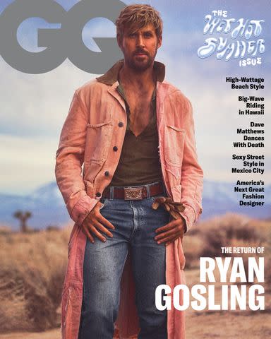 <p>Gregory Harris/GQ</p> Ryan Gosling