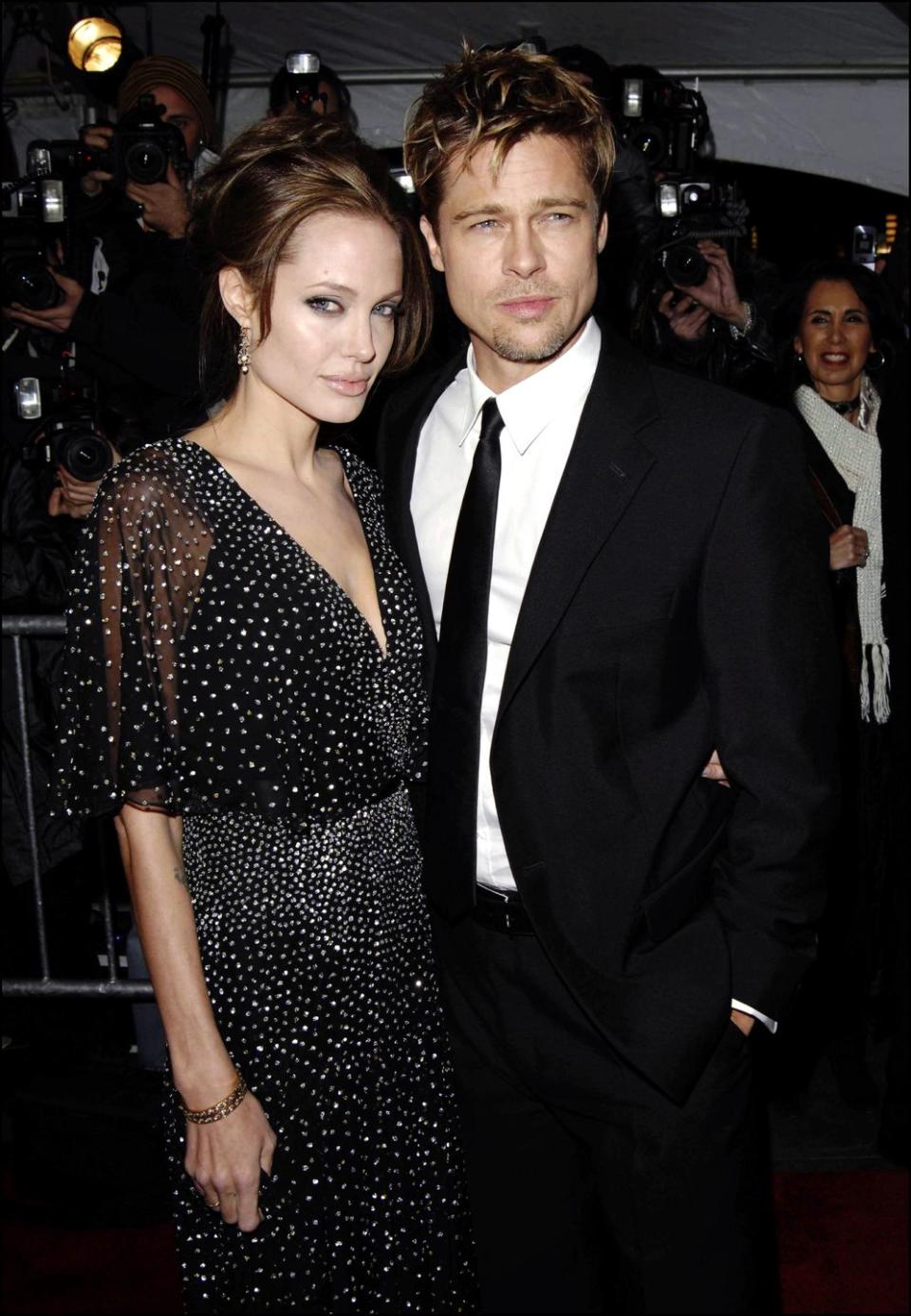 <p>In January 2006, Brad and Angelina announced that they were expecting, publicly acknowledging their relationship for the first time. Shiloh Nouvel was born on May 27, 2006. Here's the couple in November 2006 at the premiere of <em>The Good Shepherd.</em></p>