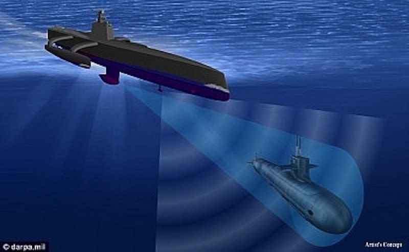 ACTUV Darpa sub hunter