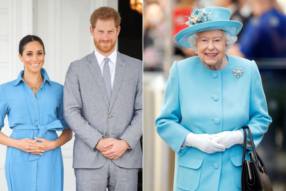 Meghan Markle and Prince Harry travel to Scotland to see Queen Elizabeth II