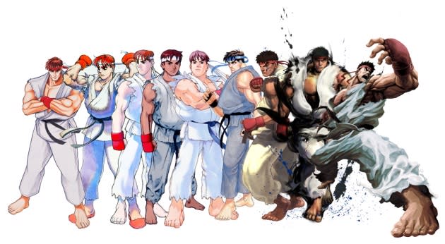 Ryu street fighter - Playground