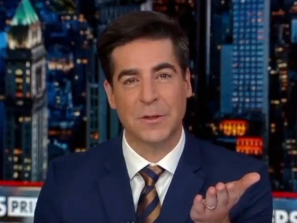 Fox News host Jesse Watters (screengrab)
