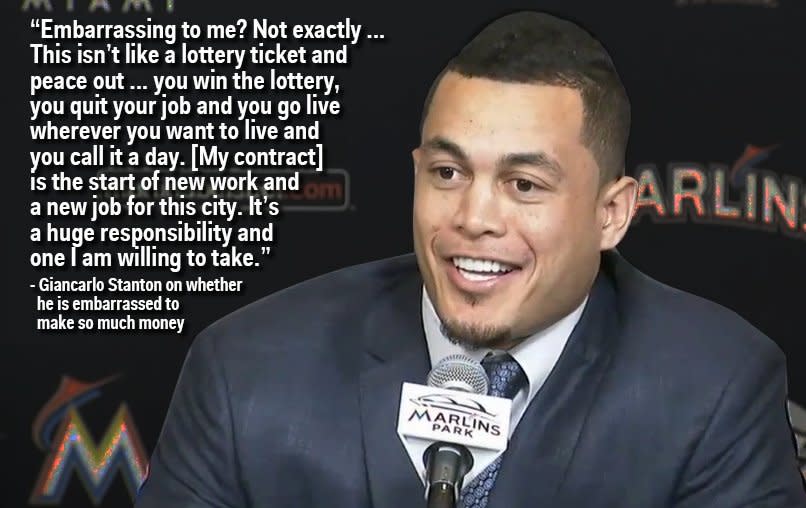 Giancarlo Stanton Quote