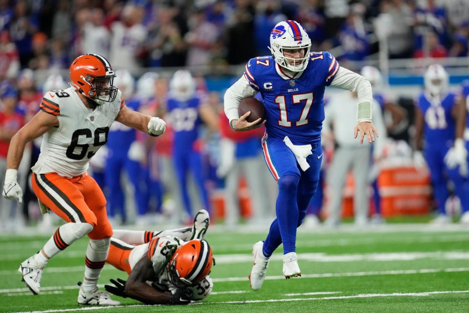 Josh Allen and the Buffalo Bills are favored against the Detroit Lions in NFL Week 12.