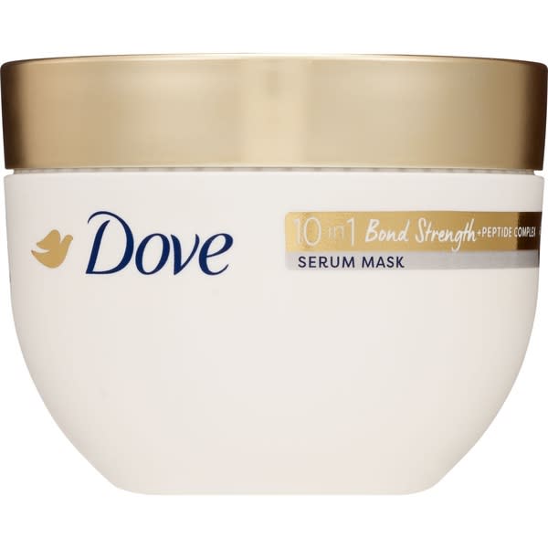 <p><a href="https://go.redirectingat.com?id=74968X1596630&url=https%3A%2F%2Fwww.cvs.com%2Fshop%2Fdove-10-in-1-bond-strength-serum-mask-9-2-oz-prodid-797085&sref=https%3A%2F%2Fwww.womenshealthmag.com%2Fbeauty%2Fg46658739%2Fbest-bond-repair-hair-treatments%2F" rel="nofollow noopener" target="_blank" data-ylk="slk:Shop Now;elm:context_link;itc:0;sec:content-canvas" class="link rapid-noclick-resp">Shop Now</a></p><p>10-in-1 Bond Strength Serum Mask</p><p>cvs.com</p><p>$11.99</p><span class="copyright">cvs.com</span>