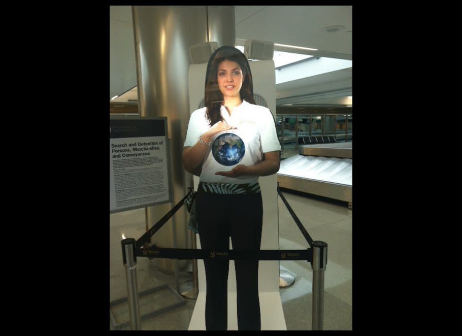 The Dulles International Airport is testing out Paige for a three-month trial. 