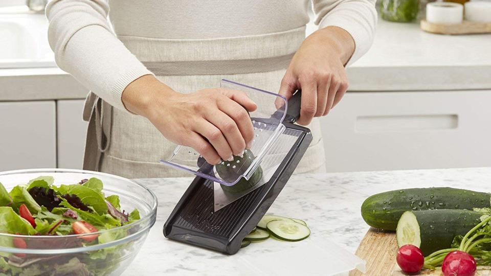 Forget dicing, this mandoline slicer will handle everything.
