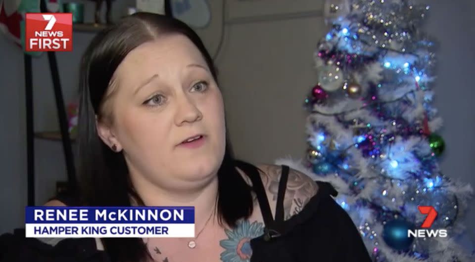 Renee McKinnon said a Facebook complaints page had received 'hundreds' of complaints. Source: 7 News