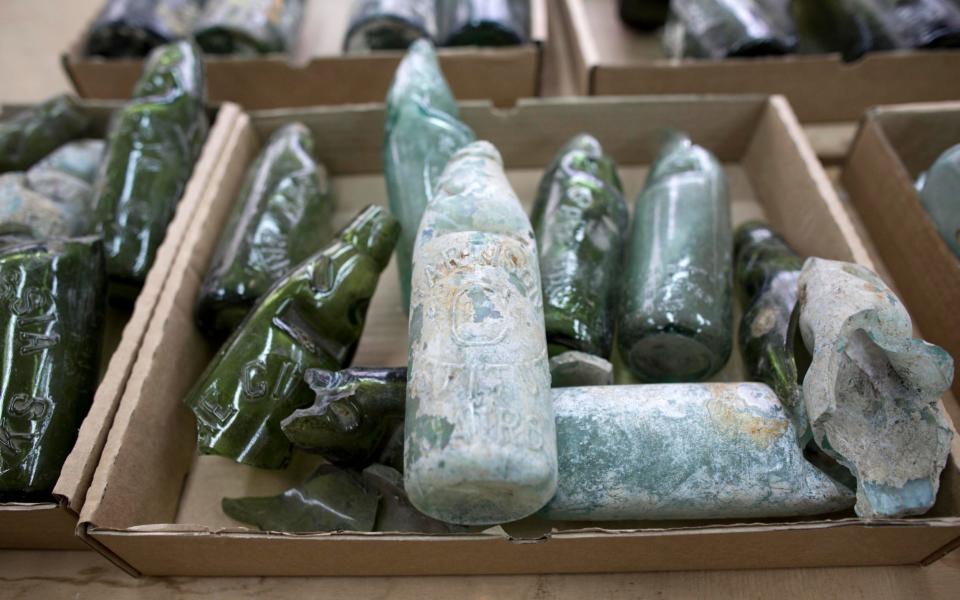 The bottles were drunk by forces under the command of Field Marshall Edmund Allenby - Credit: EPA/Abir Sultan