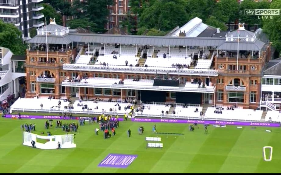 Lords Pav England win series - Credit: Sky Sports