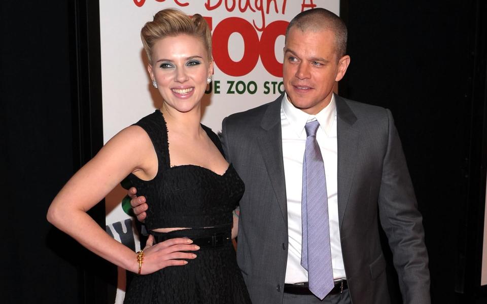 Matt Damon und Scarlett Johansson spielen die Hauptrollen in dem Familienfilm "Wir kaufen einen Zoo" aus dem Jahr 2011. (Bild: 2011 Getty Images/Michael Loccisano)