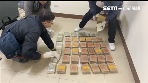 林孝道被逮後透露仍有100塊海洛因藏在他位於屏東東港的倉庫。（圖／翻攝畫面）