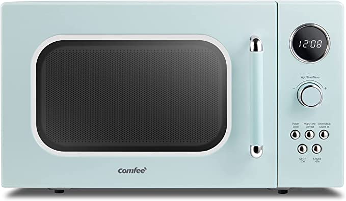 countertop microwave ovens comfee retro