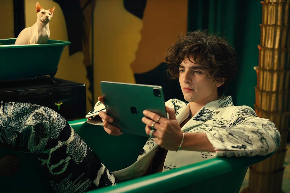 Timothee Chalamet for Apple TV+