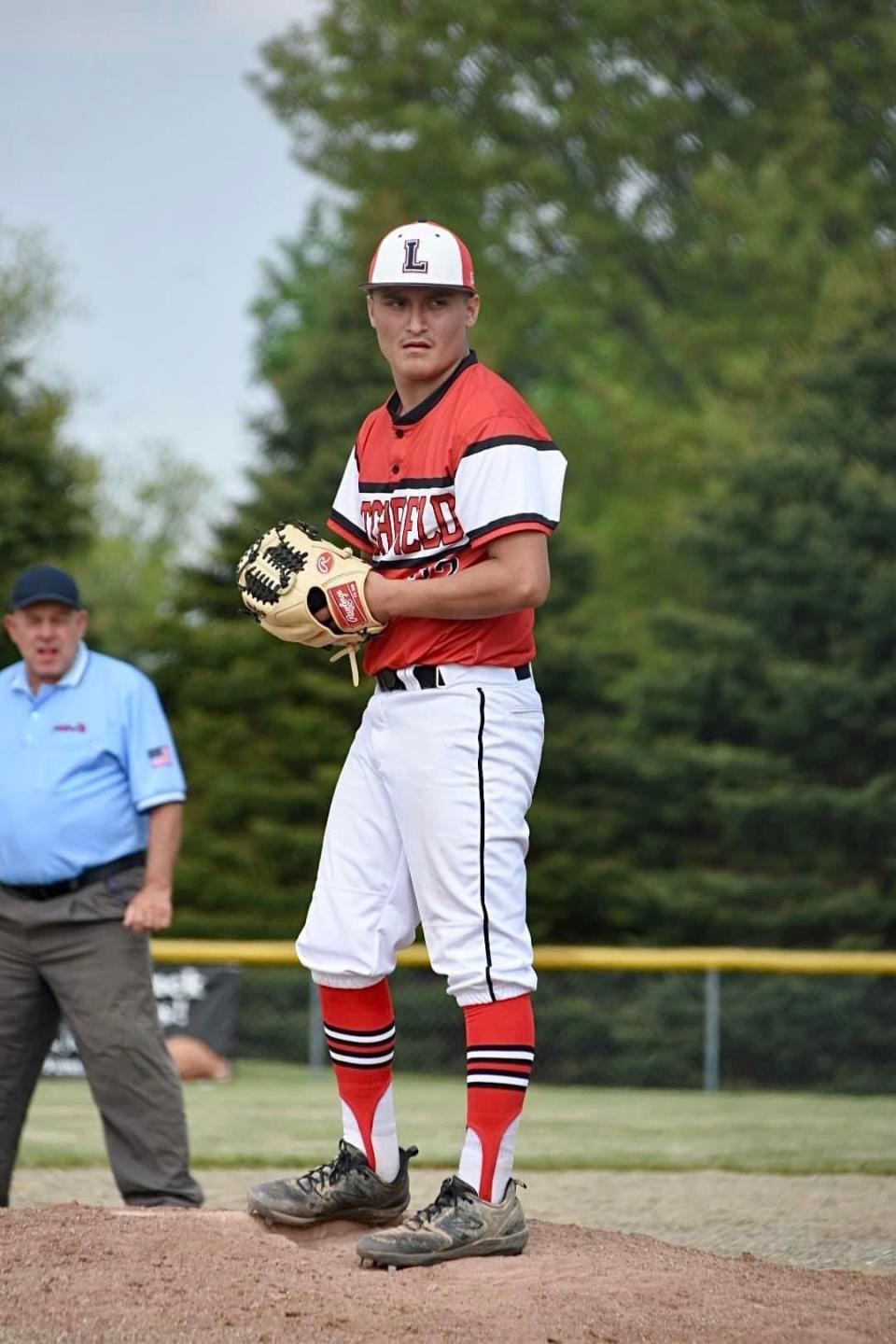 Terrier senior Junior Alvarez had seven strikeouts to earn the win over North Adams-Jerome.