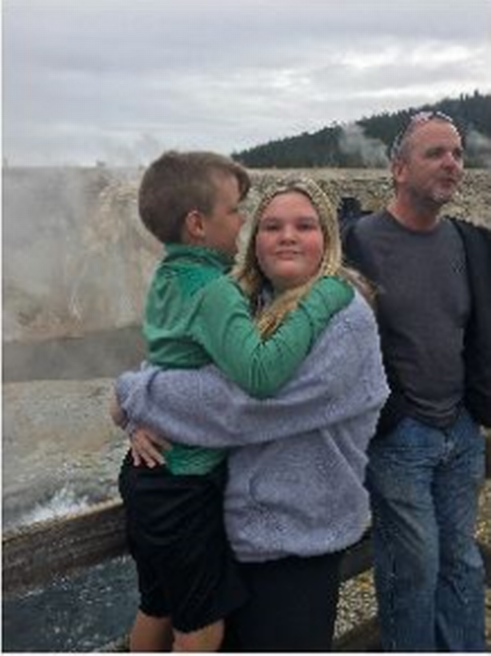 This photo includes Tylee Ryan, 17, JJ Vallow, 7, and their uncle Alex Cox in Yellowstone National Park. It was one of the last times the children were seen.