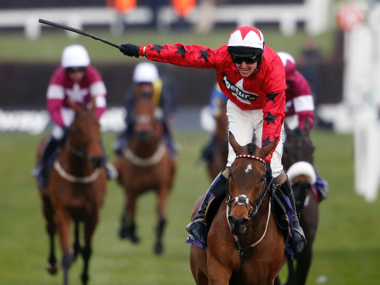 Ryan Hatch riding Blaklion (Getty Images)