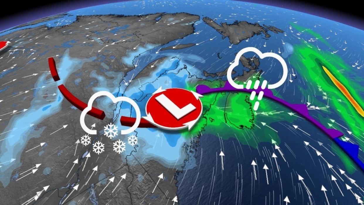 Quebec, Atlantic Canada get a messy, wintry system to kick off the spring season