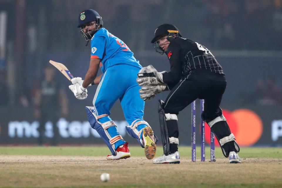 India and New Zealand meet with a World Cup final place on the line  (Getty Images)