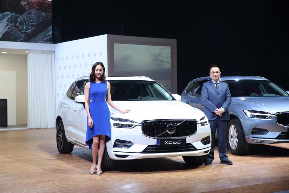 Volvo 發表新一代XC60還找了藝人張鈞甯出席代言。