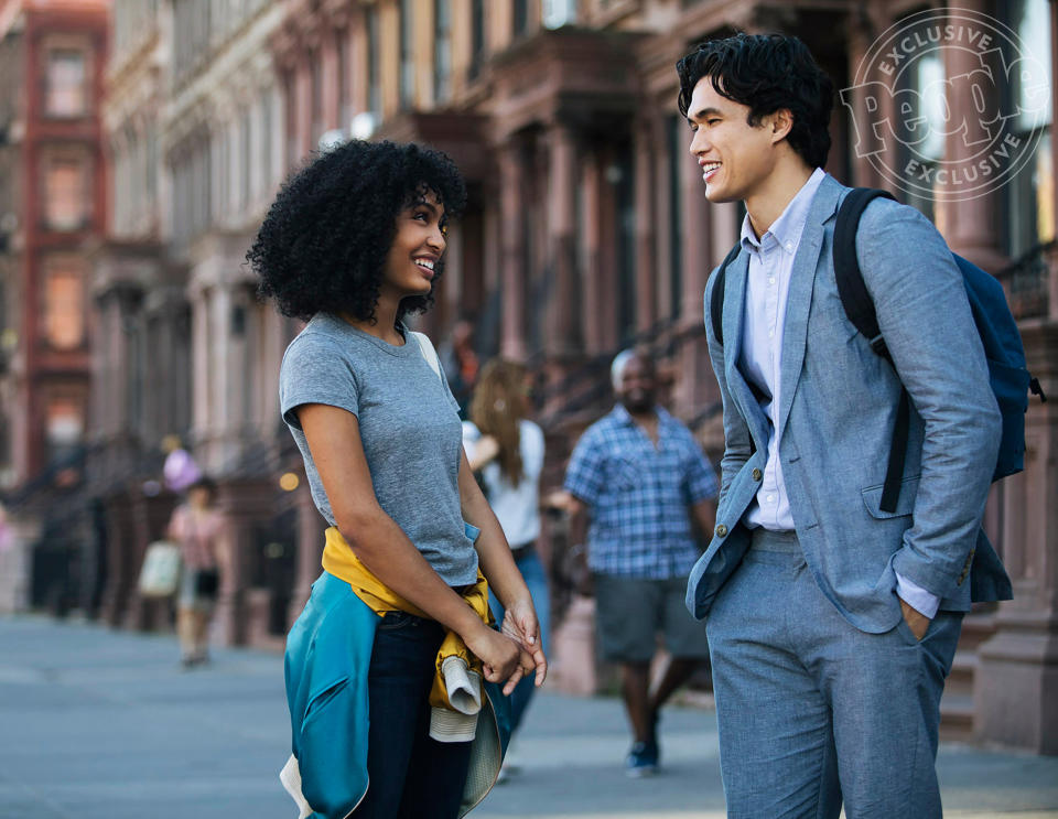 Yara Shahidi, Charles Melton in First The Sun Is Also a Star Trailer