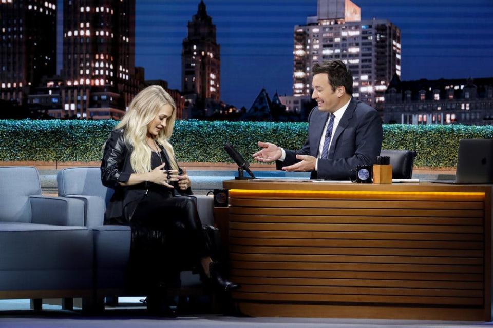 Carrie Underwood on the Tonight Show