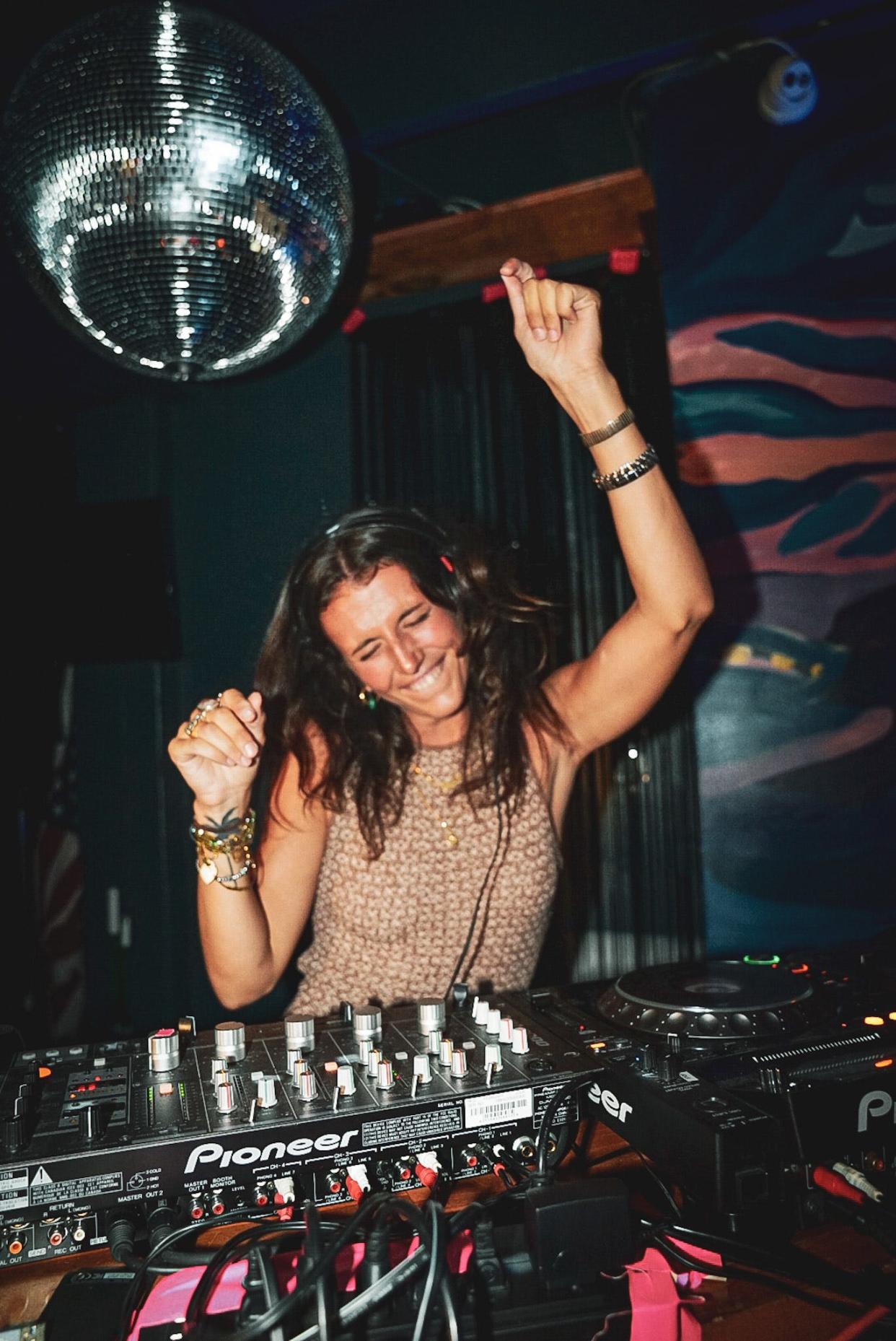 DJ Pepe Loco, aka Paige Pirolo of Manasquan, in Asbury Park as photographed by Marquita Cordero/@kitas_lens.