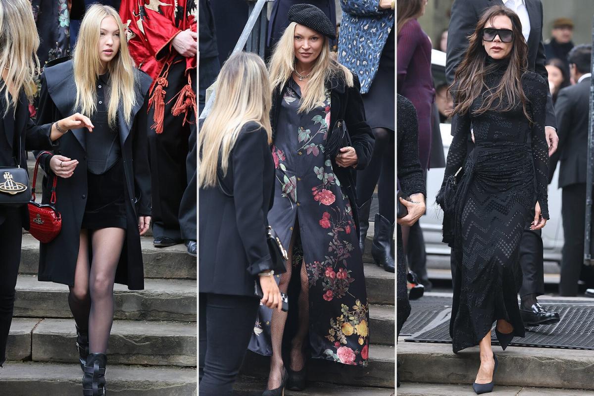 Kate Moss, Victoria Beckham and More Attend Vivienne Westwood's