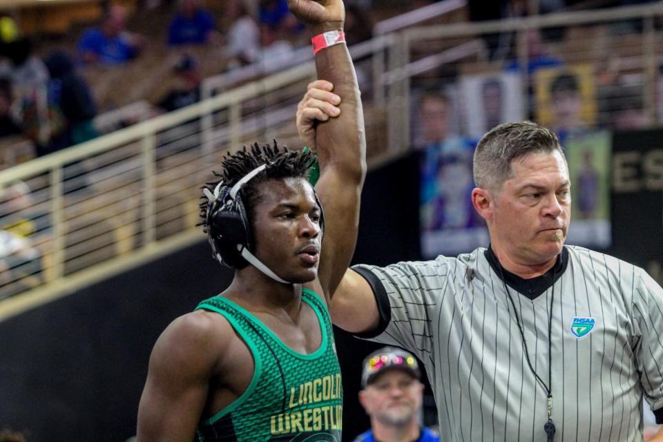 Wrestlers from Lincoln, Wakulla, Florida High, Chiles and Leon competed at the FHSAA State Wrestling Meet from March 3-5, 2022 at Silver Spurs Arena in Kissimmee.