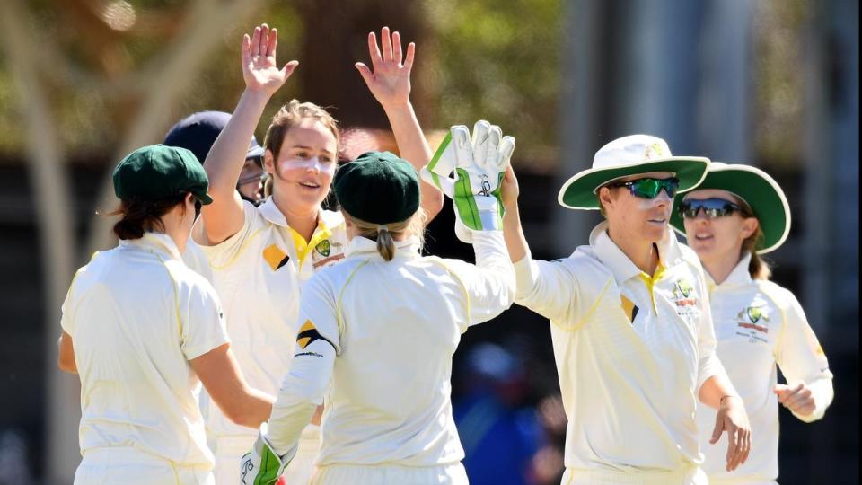 Ellyse Perry starred for Australia but both sides settled for a draw