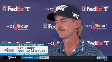 Knapp: Nice to 'steal a few' long putts in Round 2